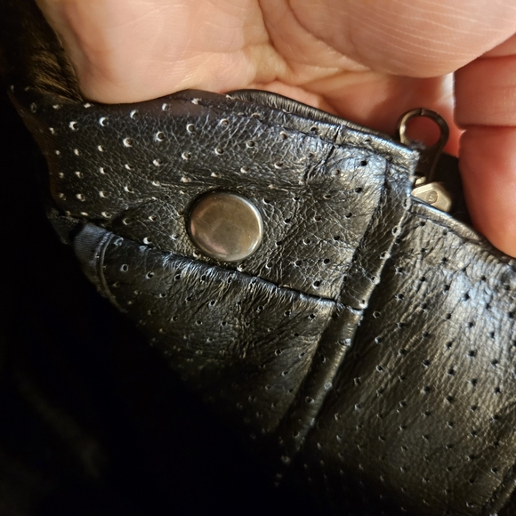 Harley Davidson Men's Classic Cruiser Colorblock Leather Jacket - Picture 16 of 16